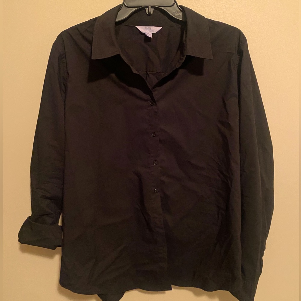 EUC Black Button Up